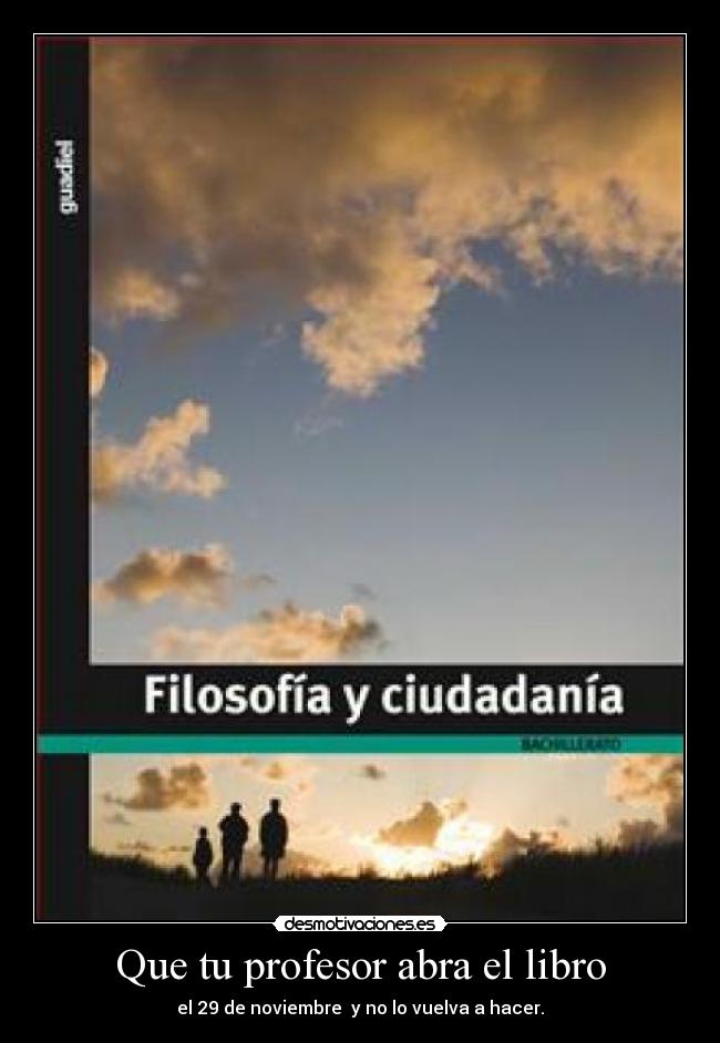 Que tu profesor abra el libro - 