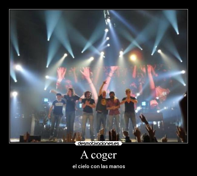 A coger - el cielo con las manos