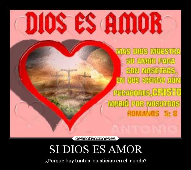 SI DIOS ES AMOR - 
