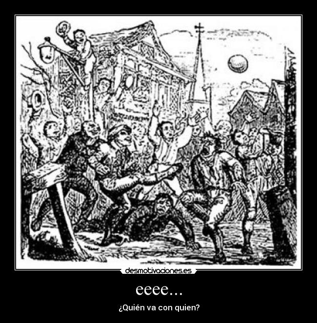 eeee... - ¿Quién va con quien?