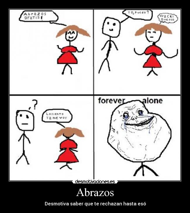 carteles abrazos abrazos gratis desmotivaciones