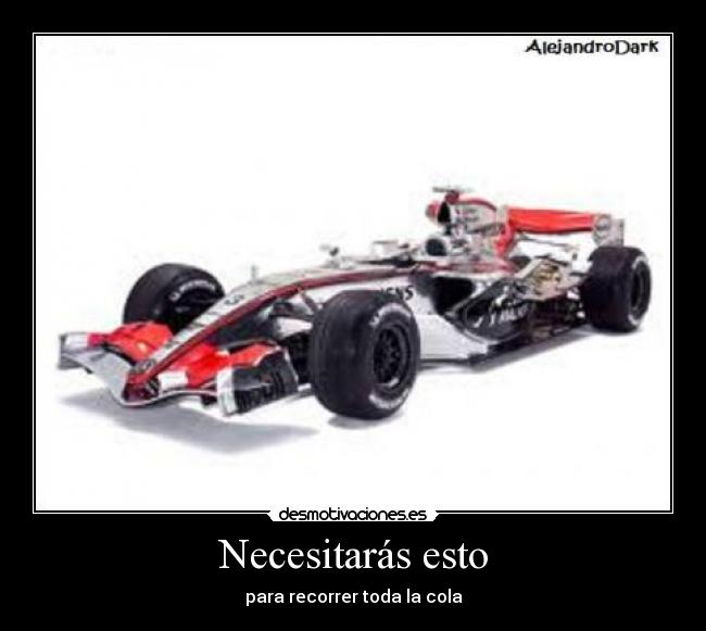 Necesitarás esto - para recorrer toda la cola