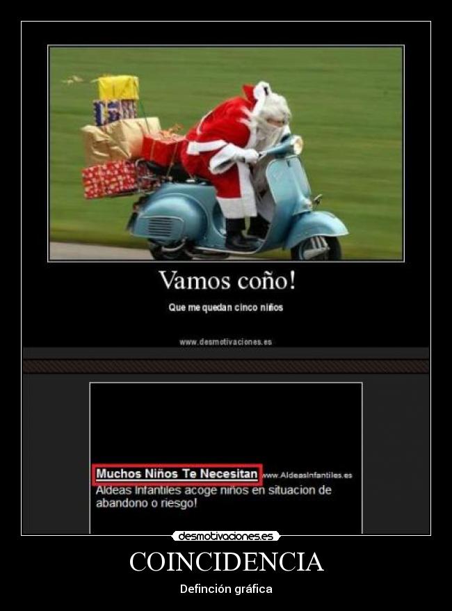 COINCIDENCIA - Definción gráfica