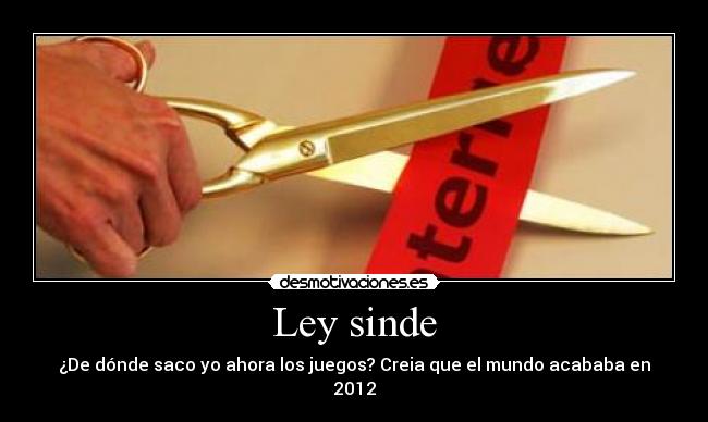 Ley sinde - 