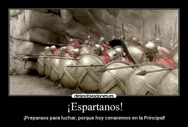 ¡Espartanos! -