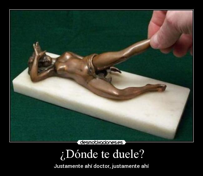 ¿Dónde te duele? - 