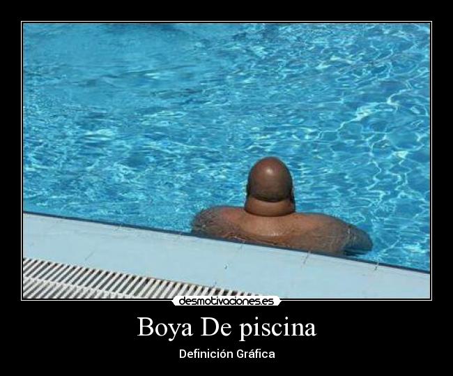 Boya De piscina - Definición Gráfica
