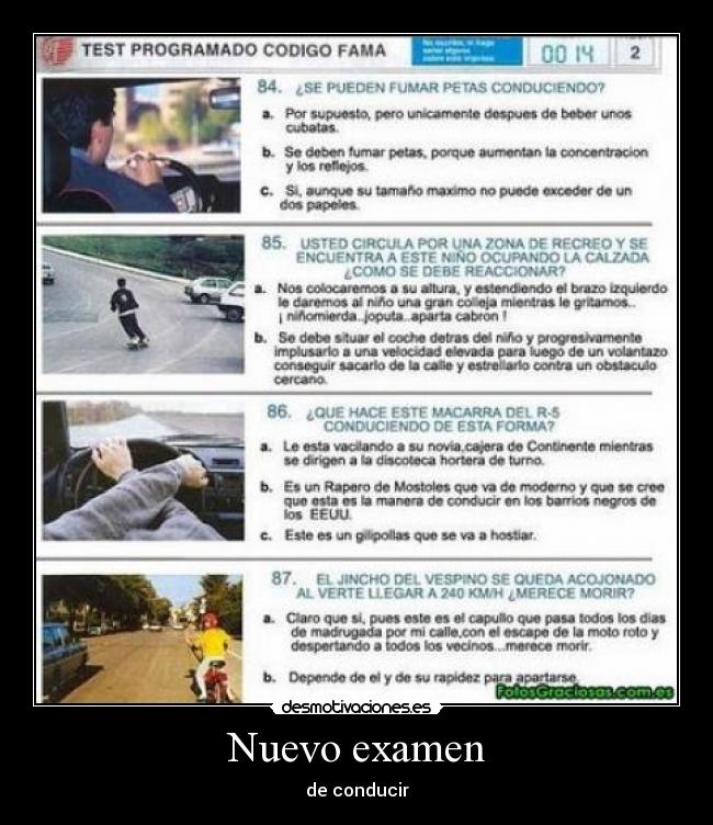Nuevo examen -