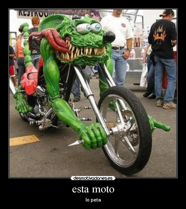 esta moto -