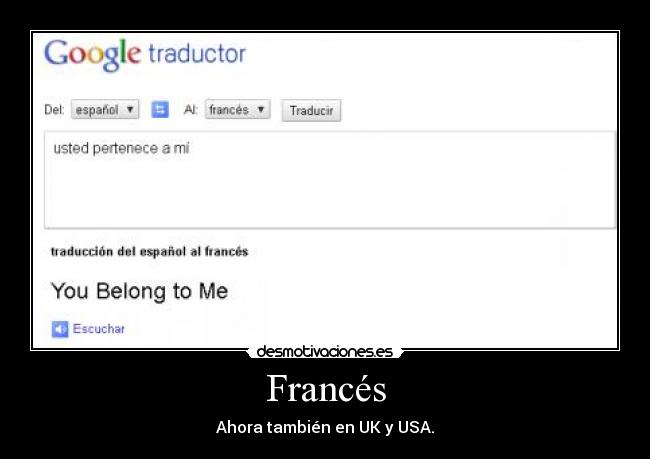 carteles frances traductor google translate ingles desmotivaciones