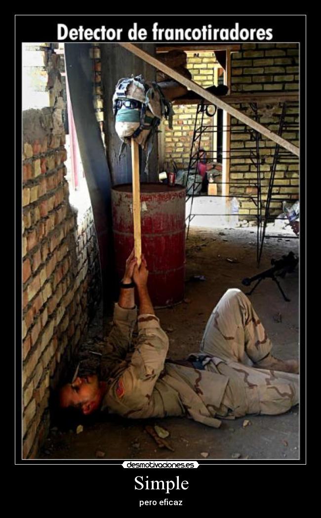 Simple - pero eficaz