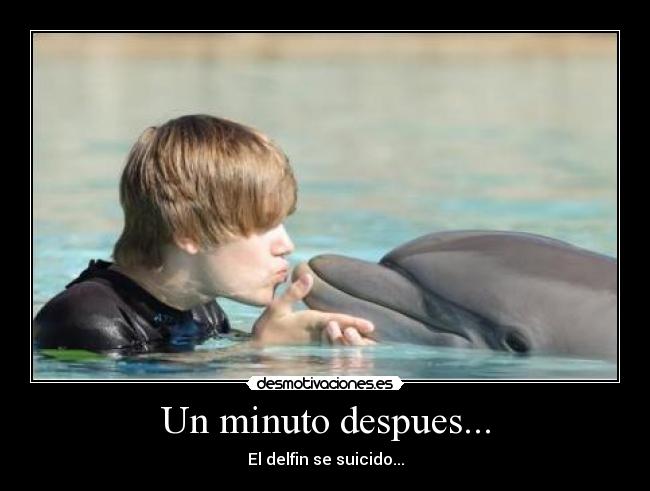Un minuto despues... -