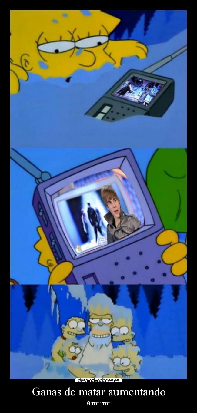 Ganas de matar aumentando -