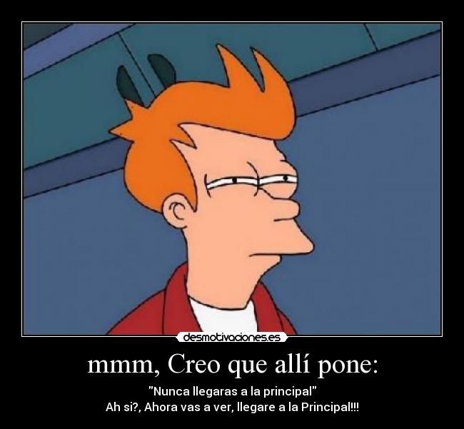 mmm, Creo que allí pone: -