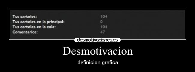 Desmotivacion -