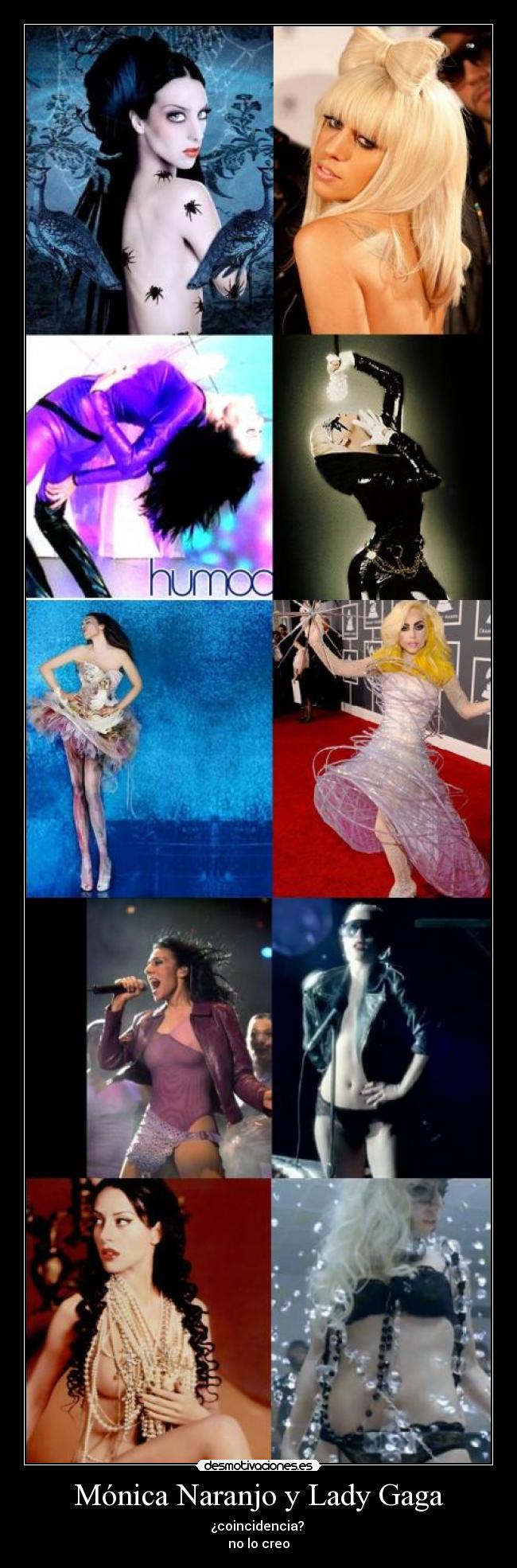 Mónica Naranjo y Lady Gaga - 