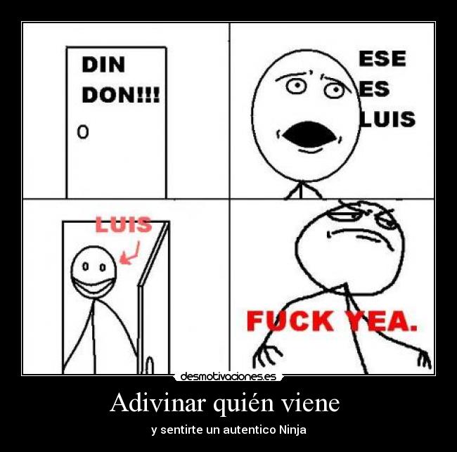 Adivinar quién viene -