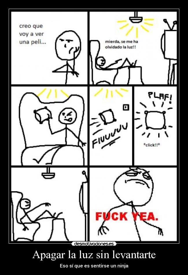 Apagar la luz sin levantarte - 
