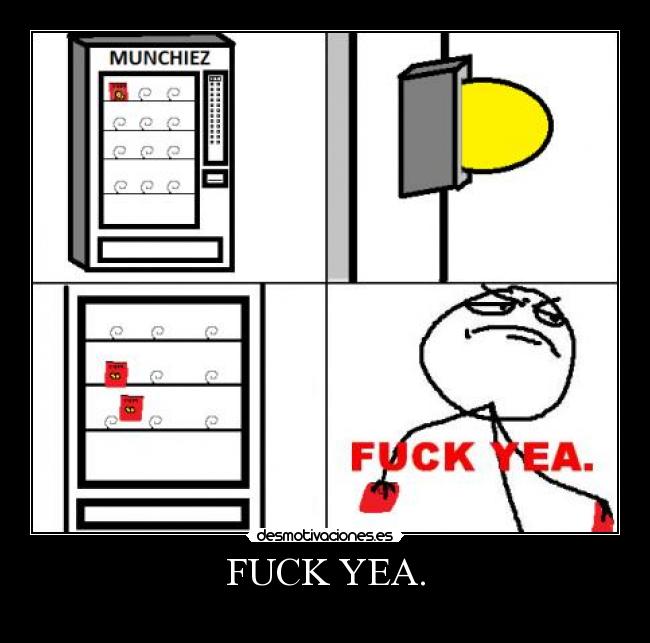 FUCK YEA. -