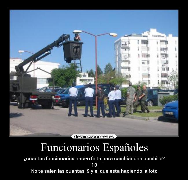 Funcionarios Españoles - 
