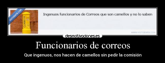 Funcionarios de correos - 