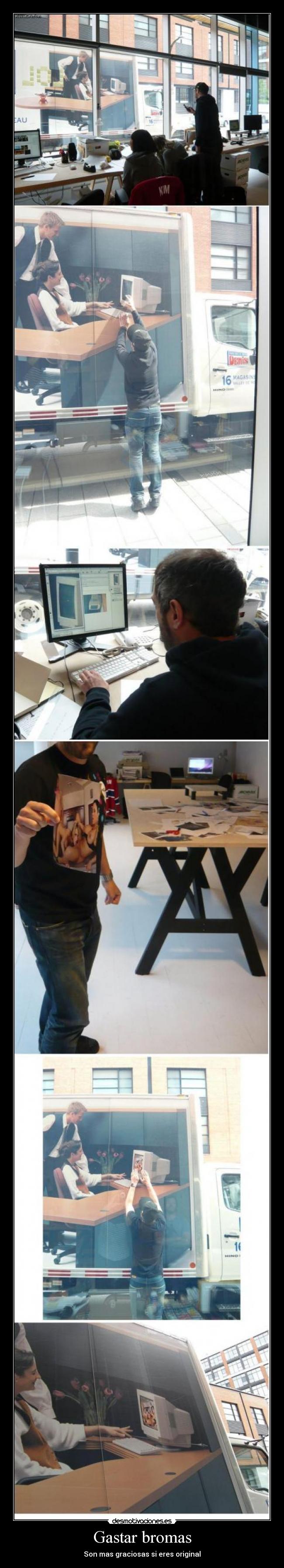 Gastar bromas - Son mas graciosas si eres original