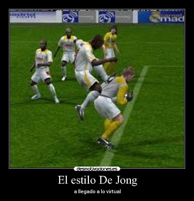 El estilo De Jong - 
