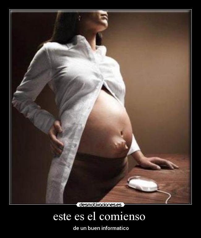 este es el comienso - de un buen informatico