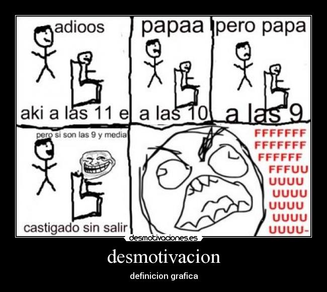 desmotivacion - definicion grafica