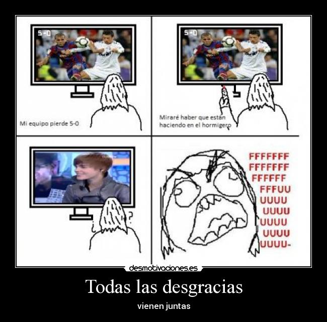 Todas las desgracias -