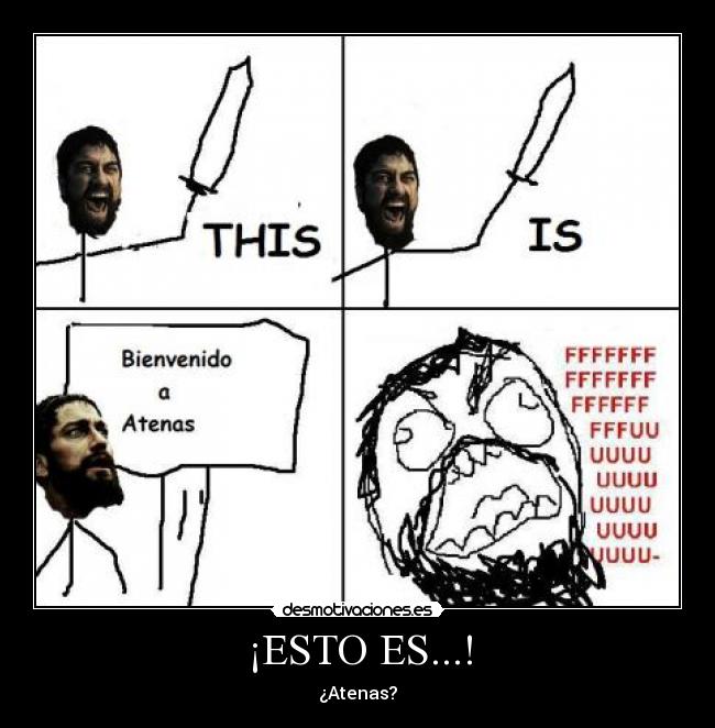 ¡ESTO ES...! - ¿Atenas?