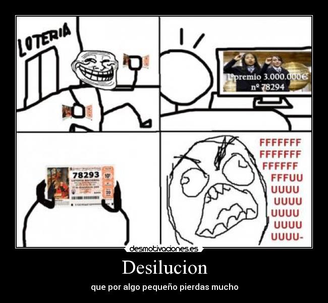 Desilucion -
