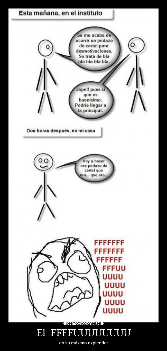 carteles fuuuuuuuuuuuuuuu desmotivaciones