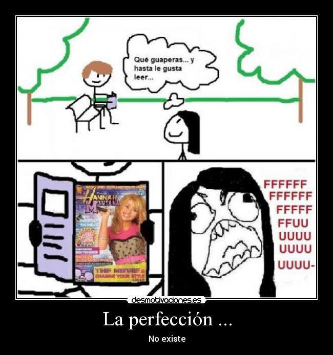 La perfección ... -