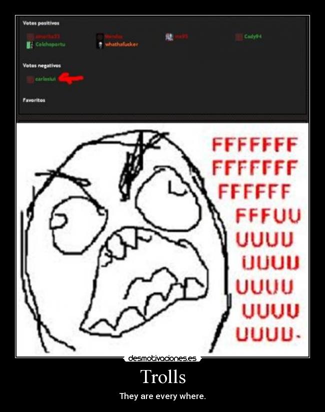 Trolls - They are every where.