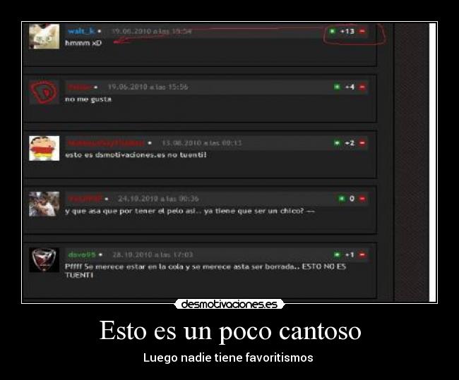 Esto es un poco cantoso -