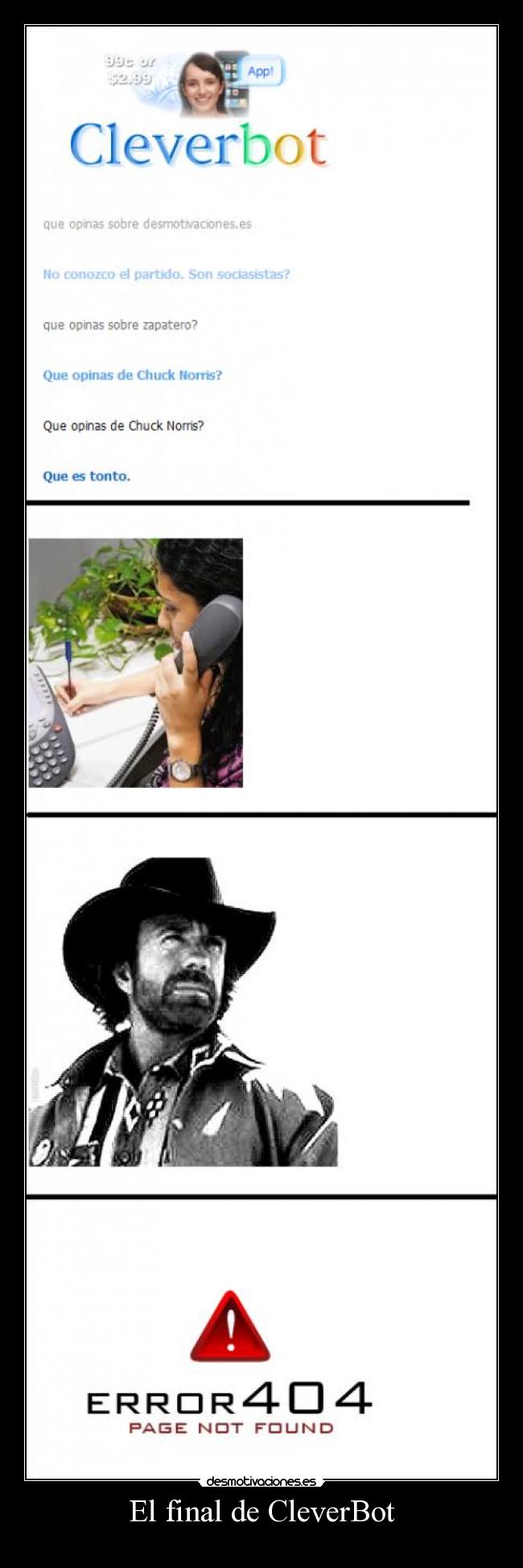 El final de CleverBot - 