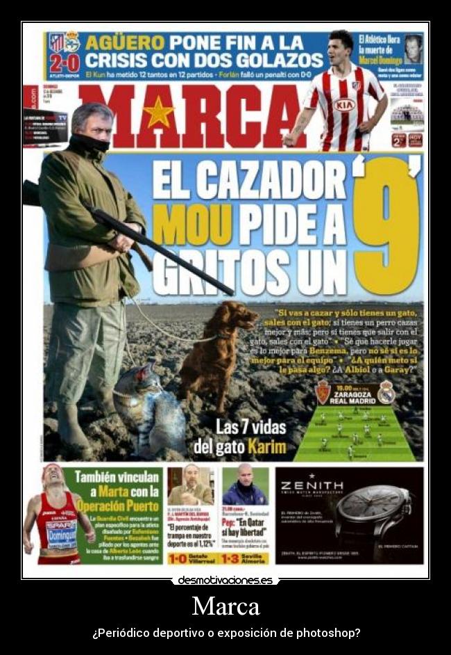 Marca - ¿Periódico deportivo o exposición de photoshop?