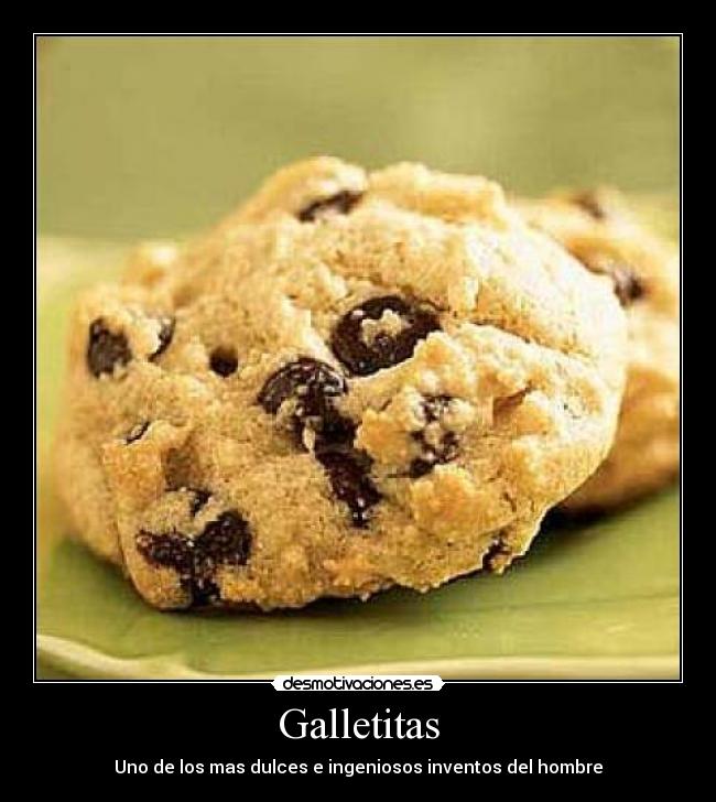 Galletitas - Uno de los mas dulces e ingeniosos inventos del hombre