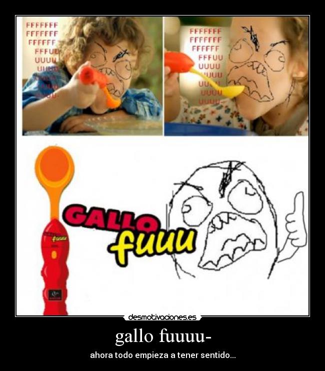 gallo fuuuu- - 