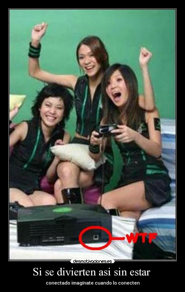 Si se divierten asi sin estar  - 