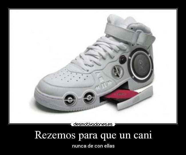Rezemos para que un cani -