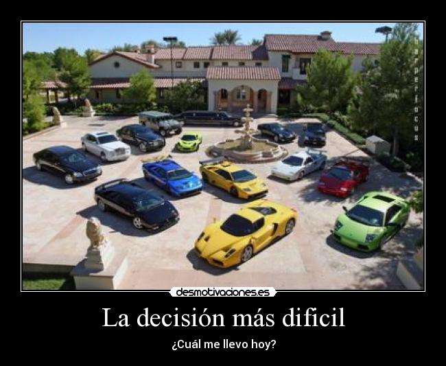 La decisión más dificil -