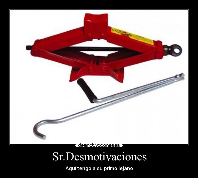 Sr.Desmotivaciones - Aquí tengo a su primo lejano