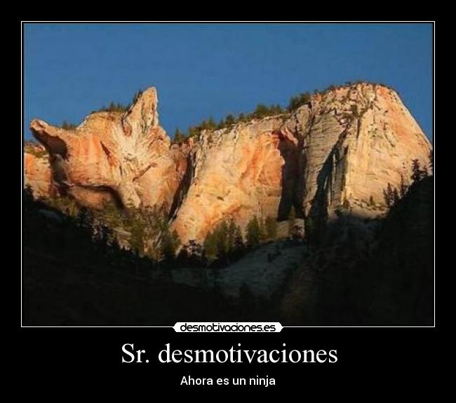 Sr. desmotivaciones - Ahora es un ninja