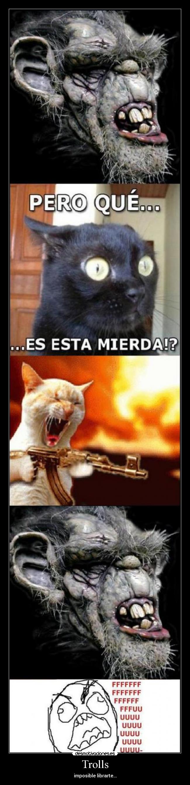 Trolls - imposible librarte...