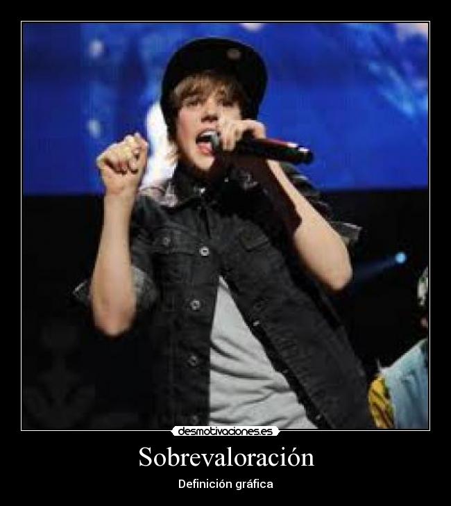 Sobrevaloración - Definición gráfica