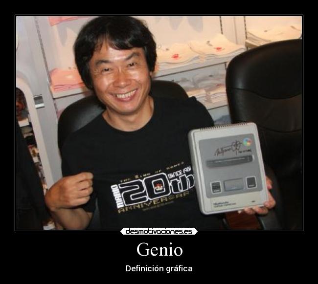 Genio - Definición gráfica