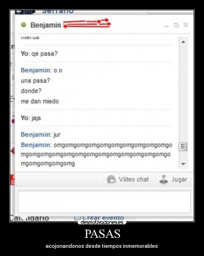 PASAS - acojonandonos desde tiempos inmemorables