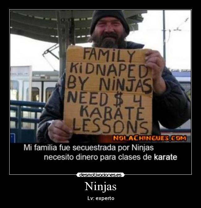 Ninjas - Lv: experto
